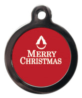Merry Christmas Dog Tag
